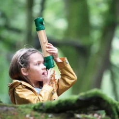 Périscope cache-cache en bambou Hape à partir de 5 ans - 5,6 x 5,6 x 30,5 cm