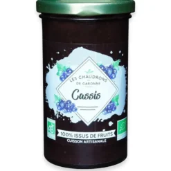 Préparation 100 % fruits bio cassis - 275 g