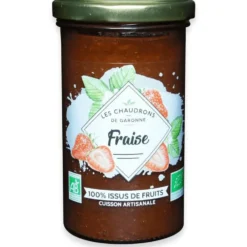 Préparation 100 % fruits bio fraises - 275 g