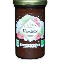 Préparation 100 % fruits bio framboises - 275 g