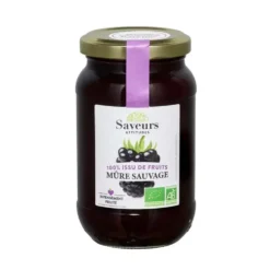 Préparation 100 % fruits Mûre sauvage bio - 310 g