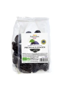 Pruneaux d'Agen géants bio Saveurs Fruits - 500 g