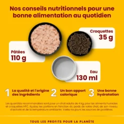 Pâtée pour chat complète HFC au poulet et haricots verts Almo Nature - 70 g