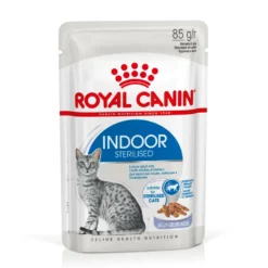 Pâtée pour chat d’intérieur stérilisé en gelée Royal Canin - 12 x 85 g