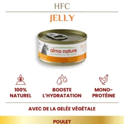 Pâtée pour chat HFC Jelly au poulet Almo Nature - 70 g