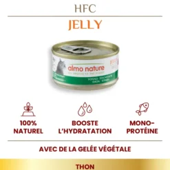 Pâtée pour chat HFC Jelly au thon Almo Nature - 70 g