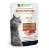 Pâtée pour chat HFC Jelly au thon, poulet et jambon Almo Nature - 55 g