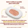 Pâtée pour chat HFC Natural au thon et alevins Almo Nature - 70 g