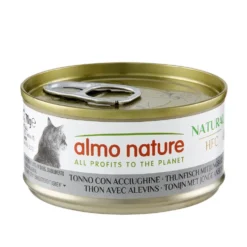 Pâtée pour chat HFC Natural au thon et alevins Almo Nature - 70 g