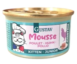 Pâtée pour chaton mousse de poulet Bubimex Gustav - 85 g