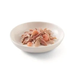 Pâtée pour chat Schesir au Thon et Crevettes Pack de 6 boites de 50 g