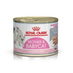 Pâtée pour chatte en gestation ou allaitante et chaton Mousse Royal Canin Babycat Instinctive - 195 g