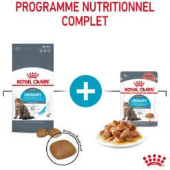 Pâtées pour chat adulte émincés en sauce Royal Canin Urinary Care - 12 x 85 g