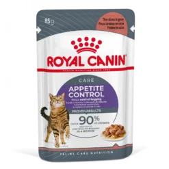 Pâtées pour chat émincés en sauce Royal Canin Appetite Control Care - 12 x 85 g