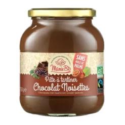 Pâte à tartiner Bio noisettes et cacao – 750 gr