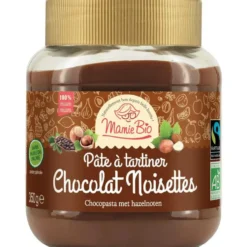 Pâte à tartiner bio noisettes et cacao Mamie bio 350 g