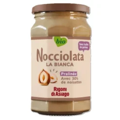Pâte à tartiner pralinée aux noisettes La Bianca Nocciolata - 325 g