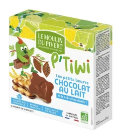 P'tiwi au Chocolat au lait bio - 125 gr