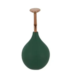 Pulvérisateur forme poire vert foncé taille S - Ø 8,2 x H 15,5 cm