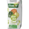 Pur jus d’ananas bio - brique de 20 cl