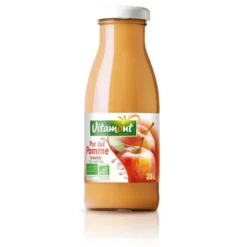 Pur jus de pommes bio Vitamont - 25 cl