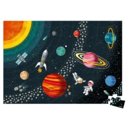 Puzzle éducatif système solaire Janod- 70 x 49 cm