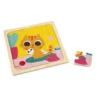 Puzzle Janod Chat Peanut - 9 pièces