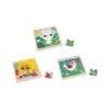 Puzzle Janod Trio - 3 X 9 pièces