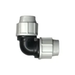 Raccord de compression avec coude égal Plasson Ø 20 mm