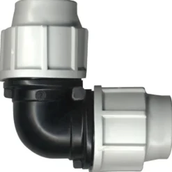 Raccord de compression avec coude égal Plasson Ø 25 mm