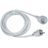 Rallonge électrique 16 A coloris blanc - 5 m