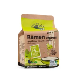 Ramen Express Nouilles de riz 1/2 complet sachet papier 4x70g
