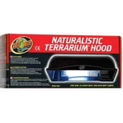 Rampe d'éclairage pour terrarium LF 50E coloris noir Zoomed – 1 x 60 W