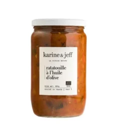 Ratatouille bio à l'huile d'olive LE BONHEUR EST DANS LE POT