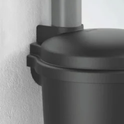 Récupérateur d'eau de pluie Green basics noir - Elho 35 litres