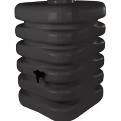 Récupérateur à eau cubique coloris gris - 350 L