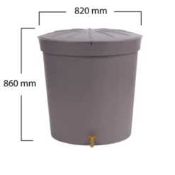 Récupérateur à eau Garancia - 300 L Gris graphite
