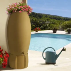 Récupérateur à eau Jarre 235 L beige
