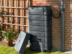 Récupérateur à eau mural coloris anthracite - 276 L