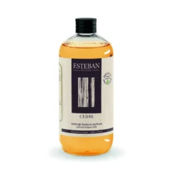 Recharge Cèdre pour bouquets parfumés Esteban - 500 ml