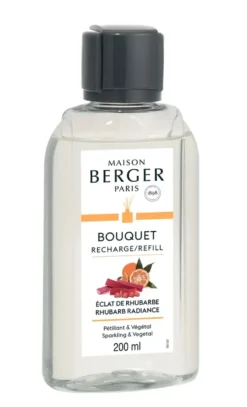 Recharge de bouquet parfumé senteur éclat de rhubarbe Maison Berger - 200 ml