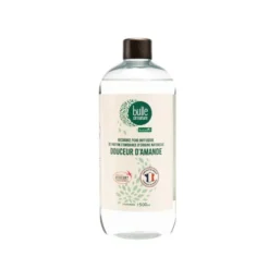 Recharge de parfum senteur douceur d'amande contrôlée par Ecocert Greenlife Bulle de Nature par botanic® - 500 ml