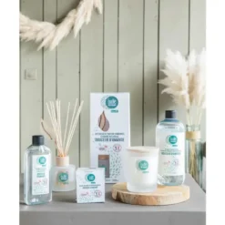 Recharge de parfum senteur douceur d'amandes contrôlée par Ecocert Greenlife Bulle de Nature par botanic® - 200 ml