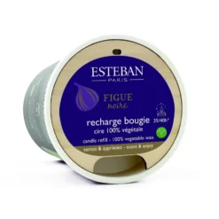 Recharge pour bougies parfumées Figue noire Esteban - 180 g