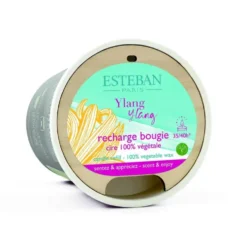 Recharge pour bougies parfumées Ylang-Ylang Esteban - 180 g