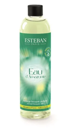 Recharge pour bouquet parfumé et diffuseur Esteban parfum Eau d’Amazonie - 250 ml