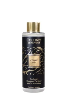 Recharge pour bouquet parfumé noir Collines de Provence Fleurs & Ecorces rose noire - 200 ml