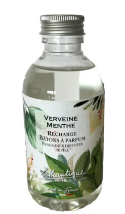 Recharge pour bâton à parfum Lothantique Jardin d'aquarelles Verveine Menthe – 200 ml
