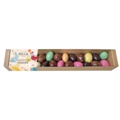 Réglette de chocolats Jardin de Pâques Pecou