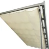 Rideau d'ombrage polyester pour toit terrasse 3050 AL coloris gris en aluminium - 2,85 x 5 m